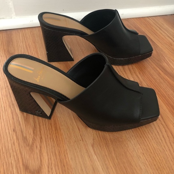 Sam Edelman Wilton Block Heel Mule Sz 8 - Picture 2 of 3
